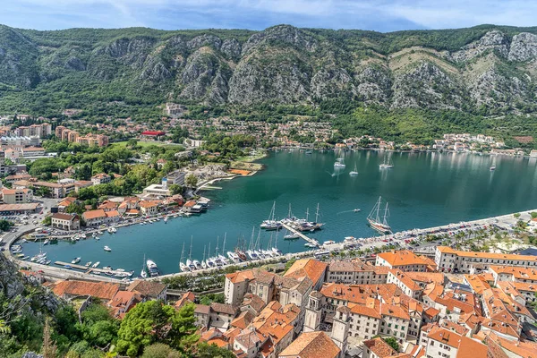 Looking Kotor Kotor Bay Montenegro — Stock Photo, Image