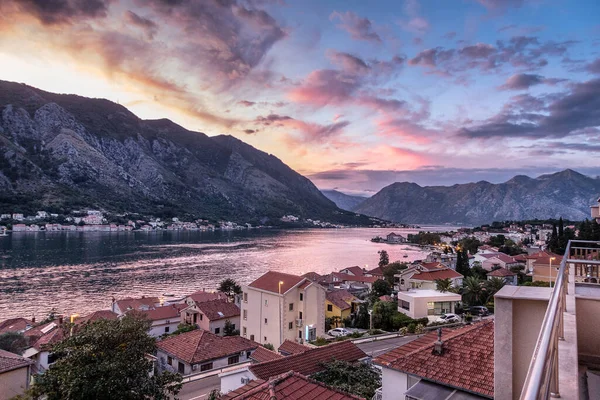 Looking Out Town Kotor Kotor Bay Montenegro — Stock Photo, Image