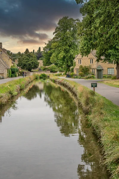 Aldeia Cotswolds Lower Slaughter Imagens Royalty-Free