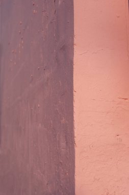 Soyut grunge arka plan. Eski paslı metal. Çizikler ve cipsler. Kahverengi ve mavi renkler.