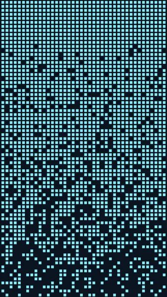 Spadające Niebieskie Bloki Wygląda Jak Defragmenter Dysku Lub Gra Tetris — Wektor stockowy