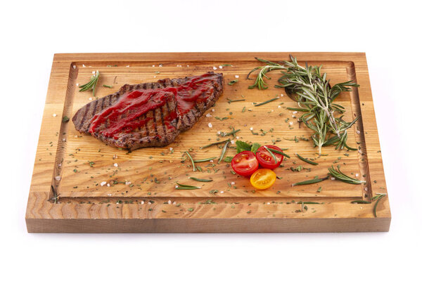 Fast food menu using grill