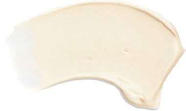 Beyaz kilkozmetik maske. Doku. Smear. büyük bir yaklaşım