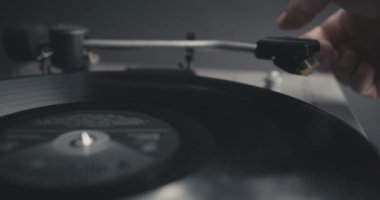 Vintage Vinil rekor oyuncu Iğne