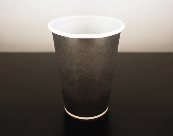 Mock Blank Cup Coffee — Stock Photo, Image