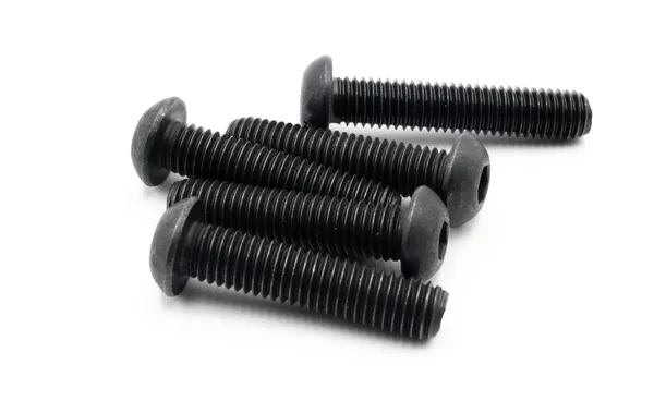 Silindirik metal parçası, tamamen ya da kısmen çalışan sarmal bir projeksiyonu ve tornavida için yuvası olan bir kafası var..