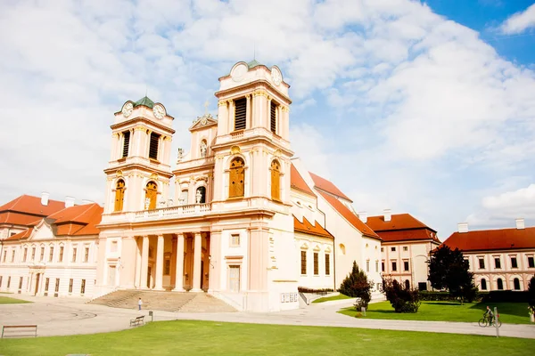 Igreja Gotweig Mosteiro Beneditino Perto Krems Baixa Áustria — Fotografia de Stock