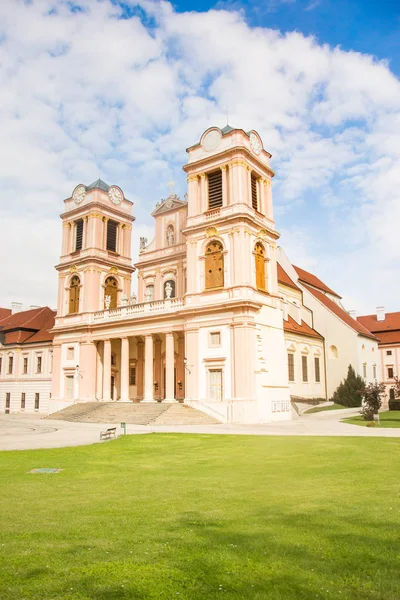 Iglesia Gotweig Monasterio Benedictino Cerca Krems Baja Austria — Foto de Stock