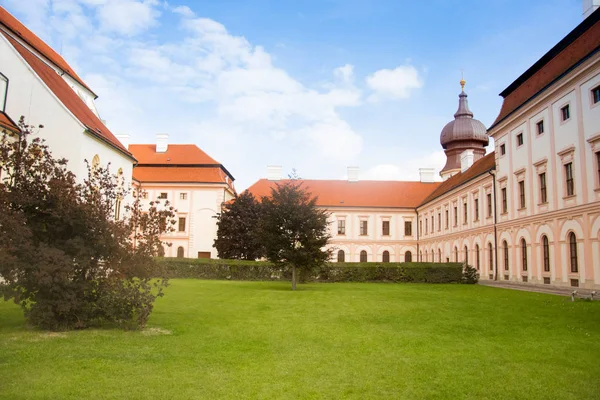 Igreja Gotweig Mosteiro Beneditino Perto Krems Baixa Áustria — Fotografia de Stock