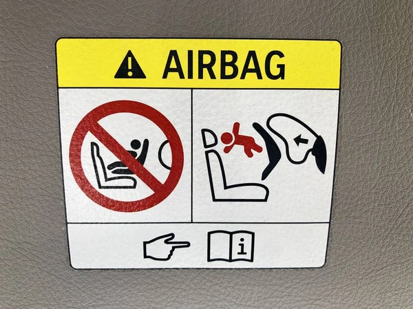 Airbag Car Accident Care — Stock Photo, Image