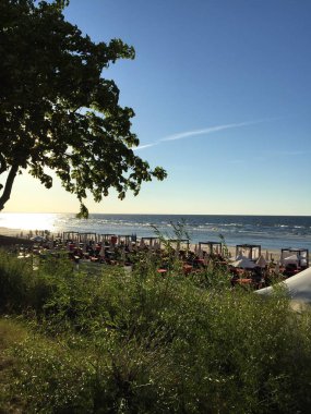 Riga Letonya Jurmala plajı