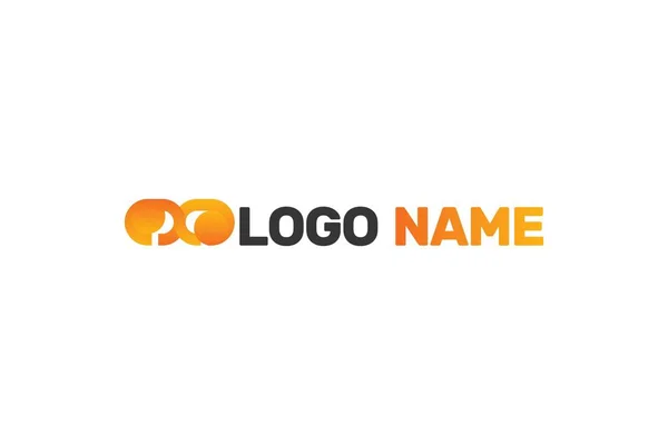 Vektör Sanal Gerçeklik Logo Tasarımı Beyaz Arka Planda Yalıtılmış — Stok Vektör