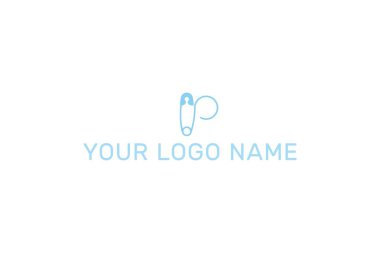 Vektör Illustration Soyut logo tasarımı. Beyaz arka planda yalıtılmış.