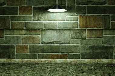 3d render.wall lighting, bilgi için arkaplan