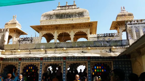 Het Prachtige Paleis Tempel Rajasthan India Geopend Als Toeristische Plek — Stockfoto
