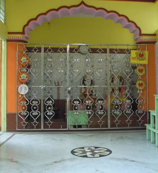 Guden Och Gudinnan Ett Tempel Profeten Kamalakanta Kamalakanta Kali Bari — Stockfoto