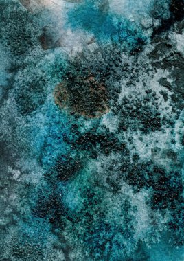 kağıt rengi mavi suluboya doku