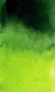 kağıt rengi germe koyu yeşil ve yeşil suluboya doku