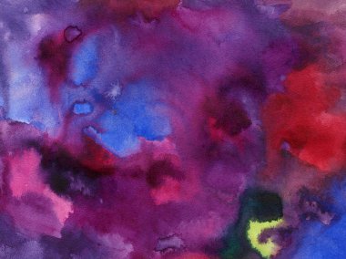 galaksi gibi suluboya doku rengi