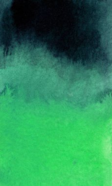 kağıt rengi germe koyu yeşil ve yeşil suluboya doku