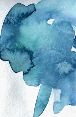 kağıt rengi mavi suluboya doku