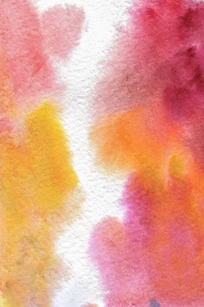 watercolor texture in paper color red and yellow