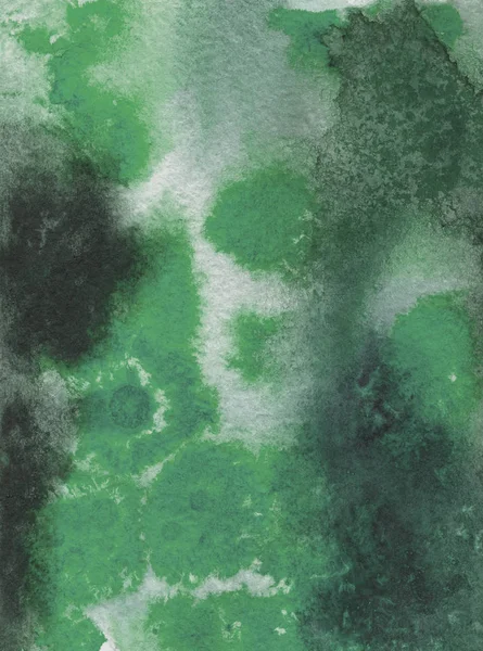watercolor texture in paper color green and black