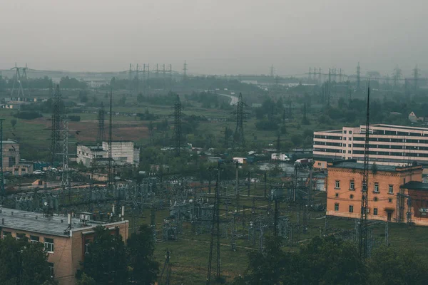 Köydeki elektrik santrali.