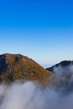 Manzaralı alanının Chiang dao dağ, Chiang mai, Tayland.