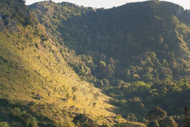 Manzaralı alanının Chiang dao dağ, Chiang mai, Tayland.