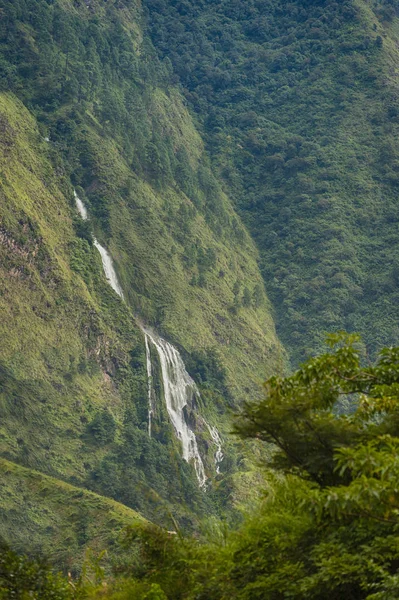 Cascades Dans Chaîne Annapurna Himalaya Montagnes Népal — Photo