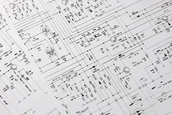 Elektronik Mühendisliği çizim veya devre şematik