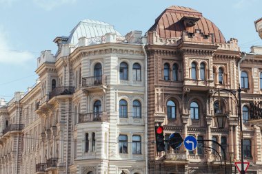 St. Petersburg, Rusya - 20 Eylül 2015 - St Panteleimon Kilisesi