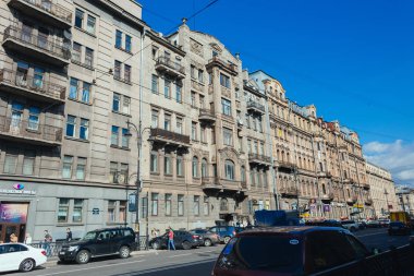 St. Petersburg, Rusya - 20 Eylül 2015 - St Panteleimon Kilisesi