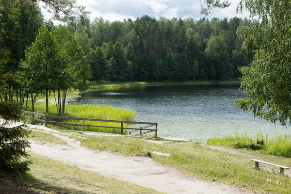 Svetloyar Lake Natural Monument Cultural Heritage Russia Voskresensky District Nizhny — Stock Photo, Image