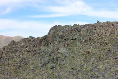 Mugur-Aksy köyünün çevresi. Temmuz 2019.