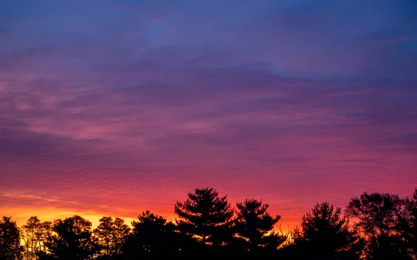 Утром Восход Солнца Мичигане Сша — стоковое фото