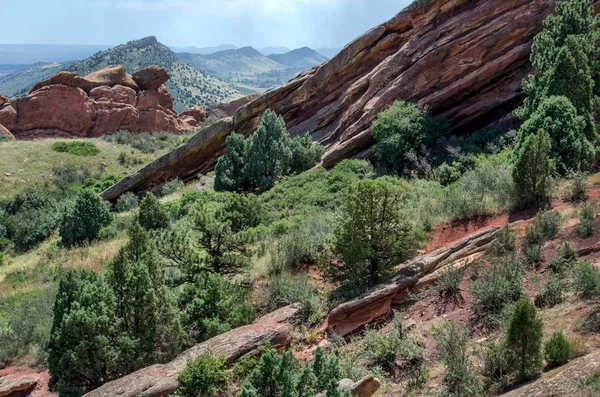 Bela paisagem de arenito no Colorado EUA — Fotografia de Stock