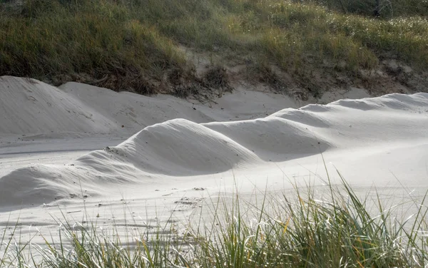 Sabbia alla deriva vicino al lago Michigan — Foto Stock