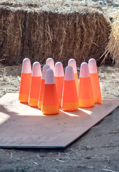 Caramelle bowling mais — Foto Stock