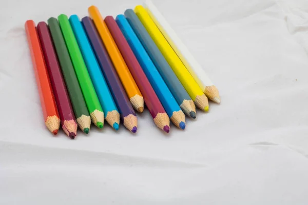 Variation of colored pencils