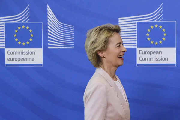 Ursula von der Leyen, nominowany Przewodniczący Europejskiego — Zdjęcie stockowe