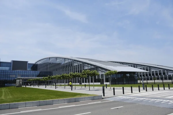 Vista Exterior Nueva Sede Otan Bruselas Bélgica Junio 2019 — Foto de Stock