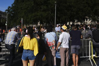 4 Temmuz 2019'da Belçika'nın başkenti Brüksel'de düzenlenen Fransa Bisiklet Turu'nun 106..