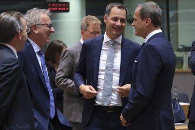 AB Eurogroup Maliye bakanları Brüksel ve Belçika'da bir araya geldi