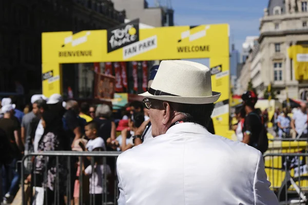 4 Temmuz 2019'da Belçika'nın başkenti Brüksel'de düzenlenen Fransa Bisiklet Turu'nun 106..