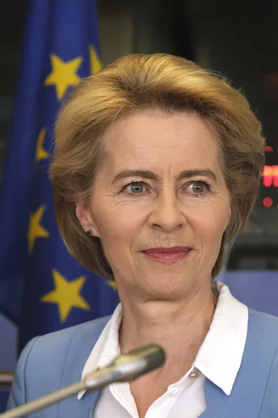 Кандидат на пост Президента Європейської комісії Урсула фон де — стокове фото