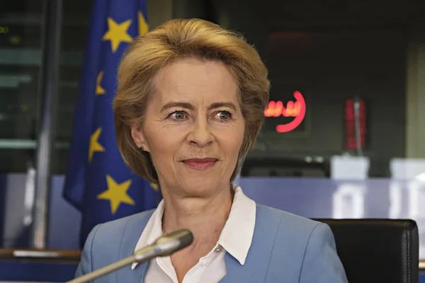 Candidato à Presidência da Comissão Europeia Ursula von de — Fotografia de Stock