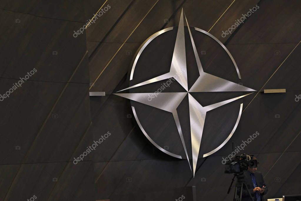 Brussels, Belgium. 26th June 2019. First day of NATO defense ministers meeting is held at NATO headquarters