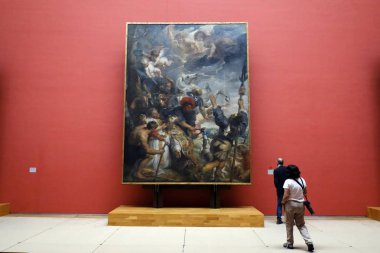 Ziyaretçiler 1 Haziran 2019'da Brüksel'deki Belçika Kraliyet Güzel Sanatlar Müzeleri'nde tura çıkıyor.